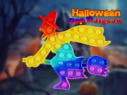 Halloween Pop It Jigsaw เกมออนไลน์