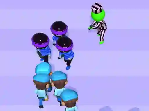 Police Clash 3D เกมออนไลน์