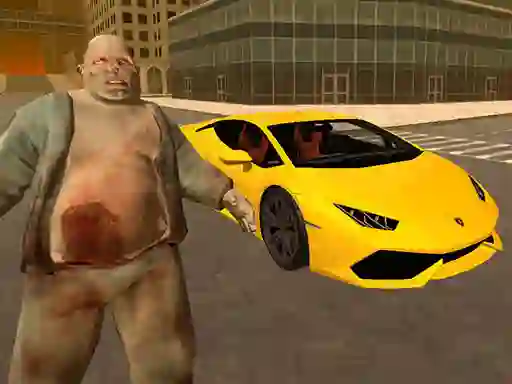 Supercars Zombie Driving เกมออนไลน์