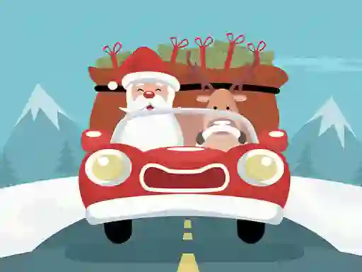 Santa Giving Presents Jigsaw เกมออนไลน์