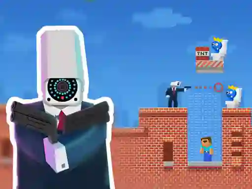 Cameraman vs Toilets Puzzle เกมออนไลน์