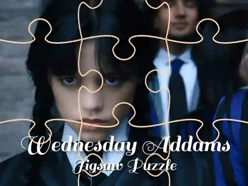 Wednesday Addams Jigsaw Puzzle เกมออนไลน์