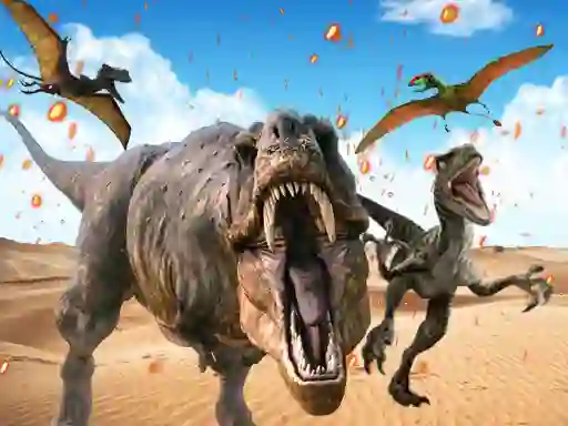 Dino Hunter: Killing Strand เกมออนไลน์