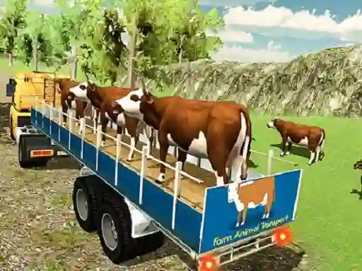 Offroad Animal Truck Transport เกมออนไลน์