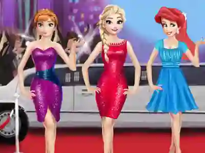 Princesses On Red Carpet เกมออนไลน์