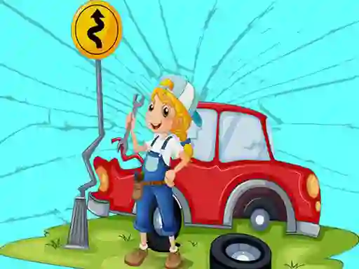 Broken Cars Jigsaw เกมออนไลน์
