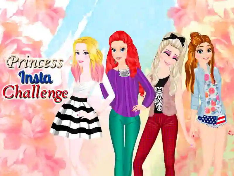 Princesses: Instagram Challenge เกมออนไลน์
