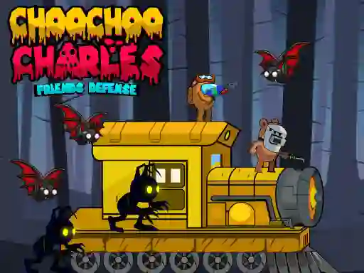 Choochoo Charles Friends Defense เกมออนไลน์