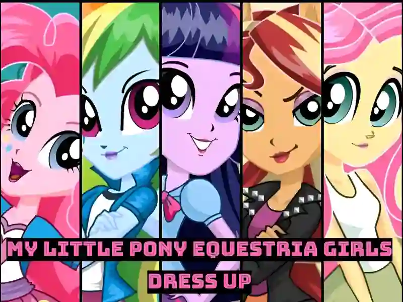 My Little Pony Equestria Girls dress up เกมออนไลน์