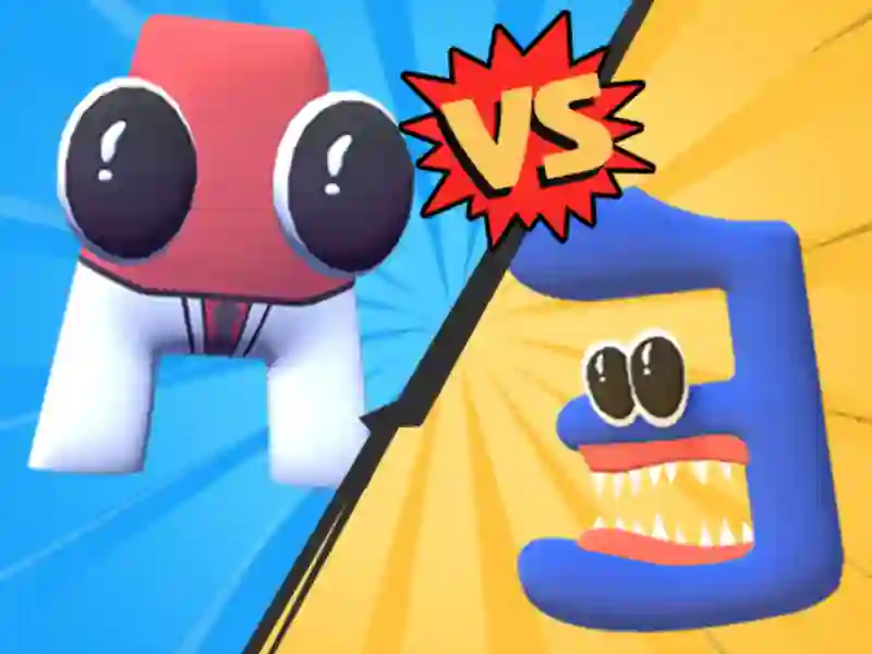 Merge Alphabet 3D เกมออนไลน์