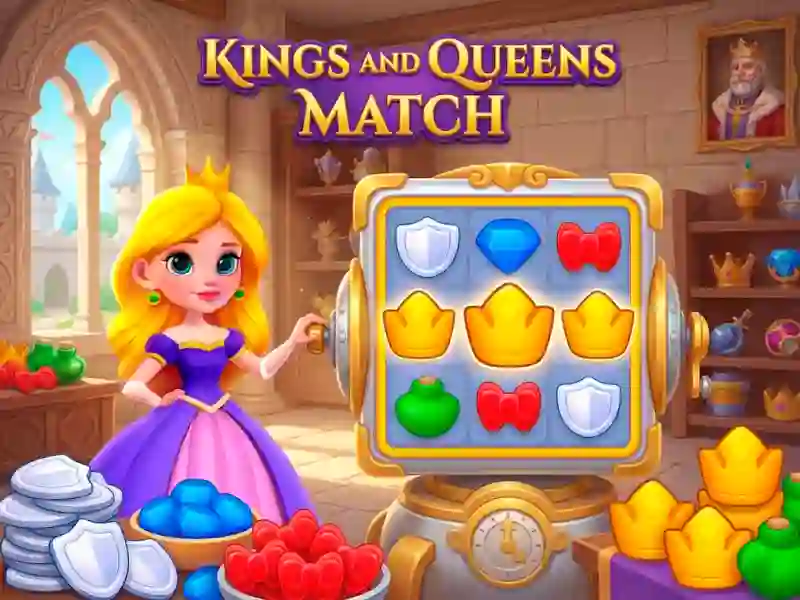 Kings and Queens Match เกมออนไลน์