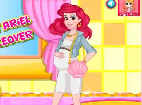 Pregnant Ariel Real Makeover เกมออนไลน์