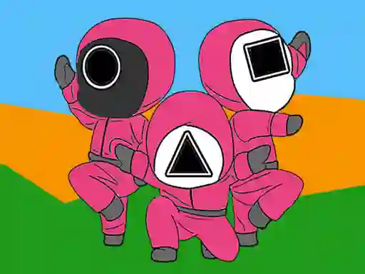 Squid Coloring Book เกมออนไลน์