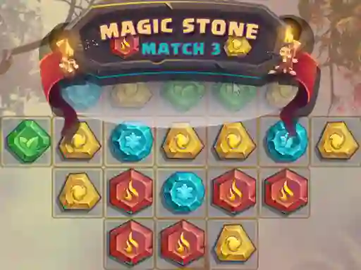 Magic Stone Match 3 เกมออนไลน์
