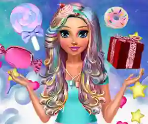 Katie's Candy Look เกมออนไลน์