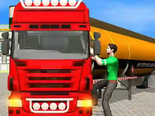 Oil Tanker Transporter Truck Simulator เกมออนไลน์