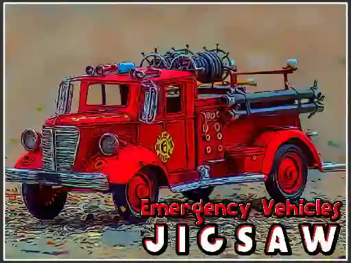 Emergency Vehicles Jigsaw เกมออนไลน์