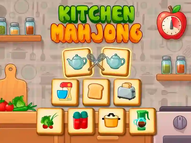 Kitchen mahjong เกมออนไลน์