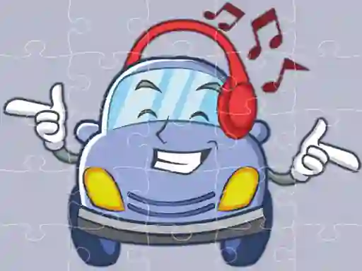 Smiling Cars Jigsaw เกมออนไลน์