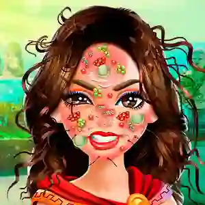 Wonder Woman Face Care เกมออนไลน์