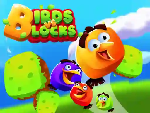 Birds vs Blocks เกมออนไลน์
