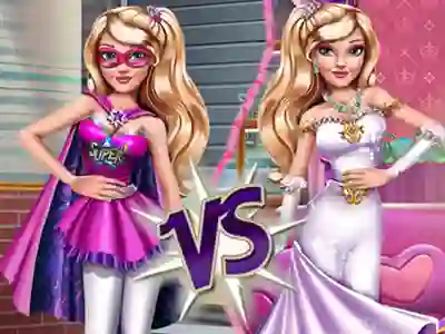 Superhero Vs Princess เกมออนไลน์