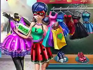 Dotted girl realife shopping เกมออนไลน์