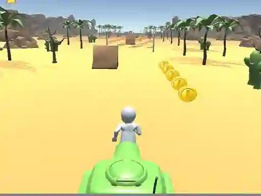 3D Desert Parkour เกมออนไลน์