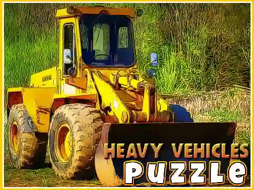 Heavy Vehicles Puzzle เกมออนไลน์