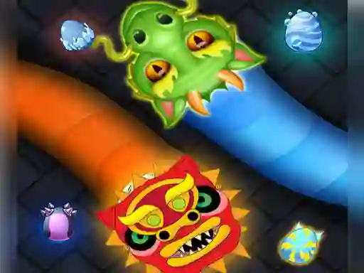 Slither Dragon.io เกมออนไลน์