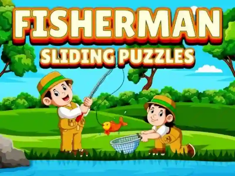 Fisherman Sliding Puzzle เกมออนไลน์