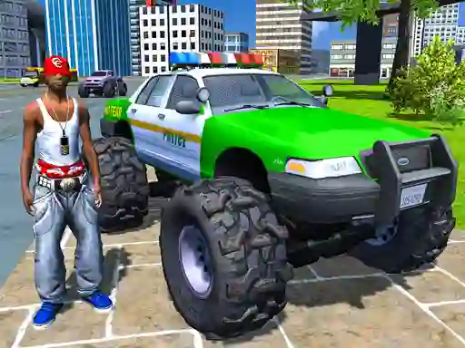 Monster Truck Stunts Driving Simulator เกมออนไลน์