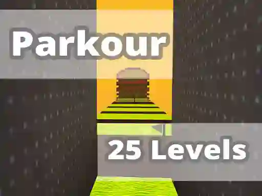 Parkour 25 Levels เกมออนไลน์