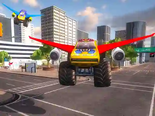 Real Flying Truck Simulator 3d เกมออนไลน์