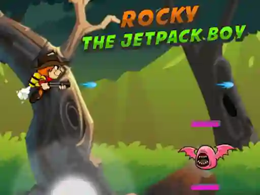 Rocky The Jetpack Boy เกมออนไลน์