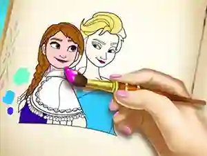 Ice Kingdom Coloring Book เกมออนไลน์