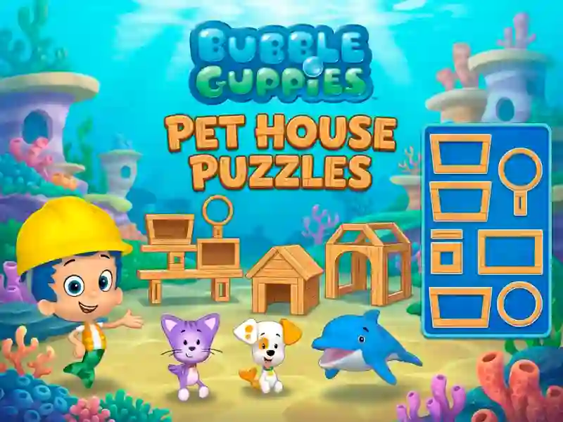 Bubble Guppies Pet House Puzzles เกมออนไลน์