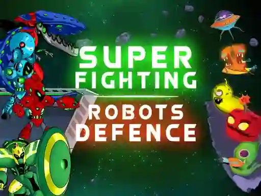 Super Fighting Robots Defense เกมออนไลน์