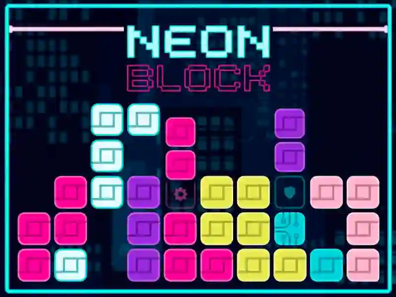 Neon Block เกมออนไลน์