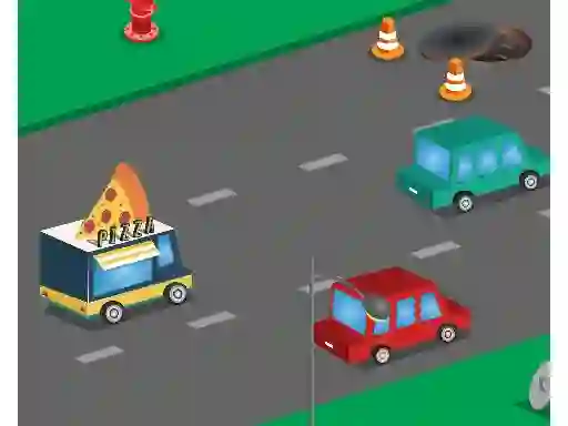 Food Rush Traffic เกมออนไลน์