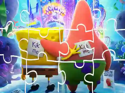 Spongebob Sponge On The Run Jigsaw เกมออนไลน์