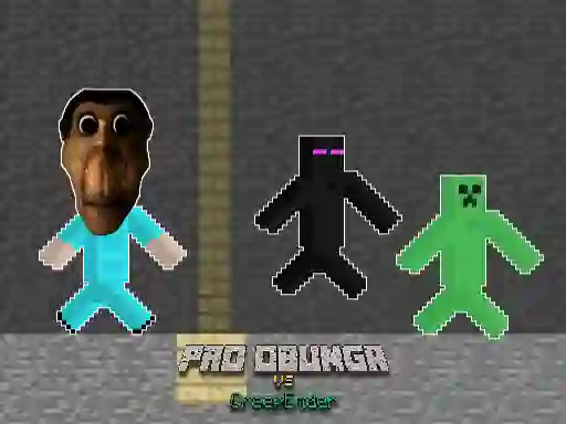 Pro Obunga vs CreepEnder เกมออนไลน์