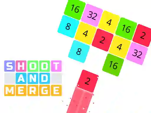 Shoot And Merge The Numbers เกมออนไลน์