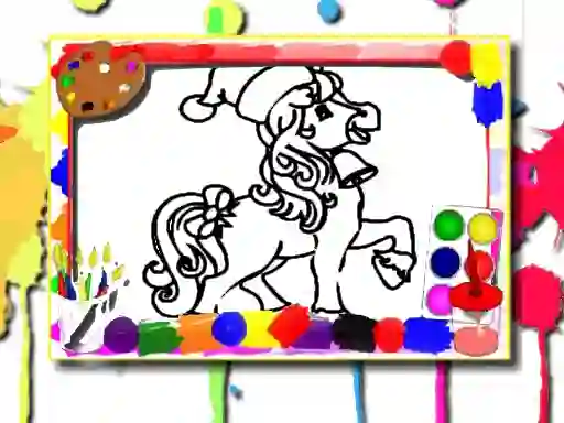 Horse Coloring Book เกมออนไลน์