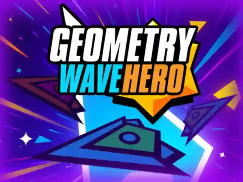 Geometry Wave Hero เกมออนไลน์