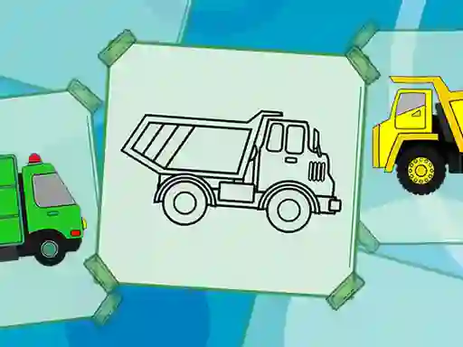 Truck Coloring Book เกมออนไลน์