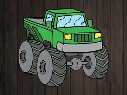 Monster Truck Jigsaw เกมออนไลน์
