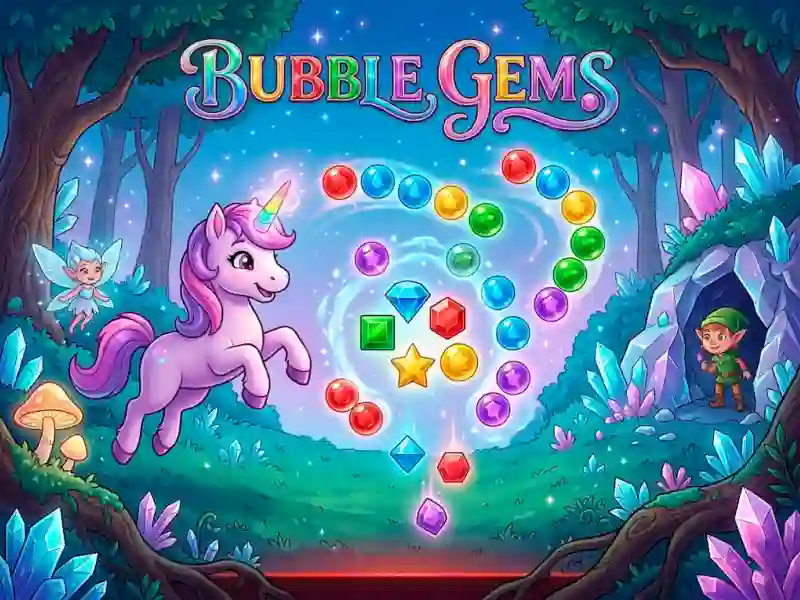 Bubble Gems เกมออนไลน์