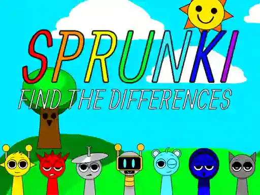 Sprunki Find The Differences เกมออนไลน์