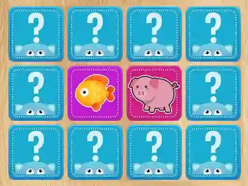 Find A Pair Animals เกมออนไลน์